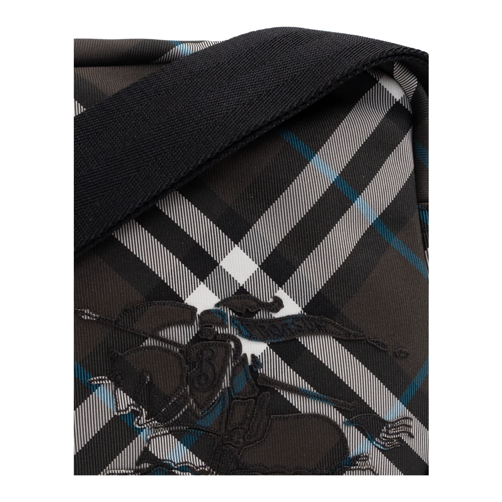 Burberry Schoudertas Check Brown Heren