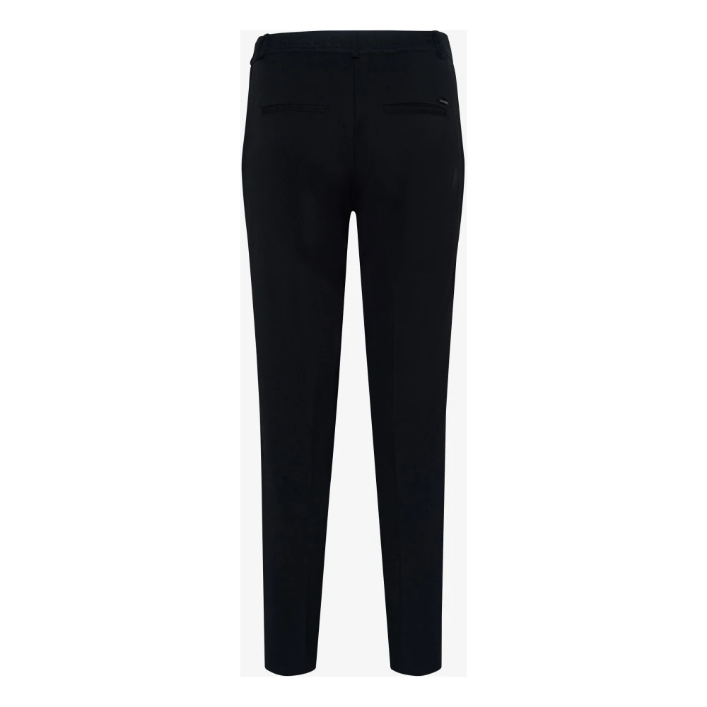 BRAX Maron S Slim-Fit Jersey Broek Black Dames