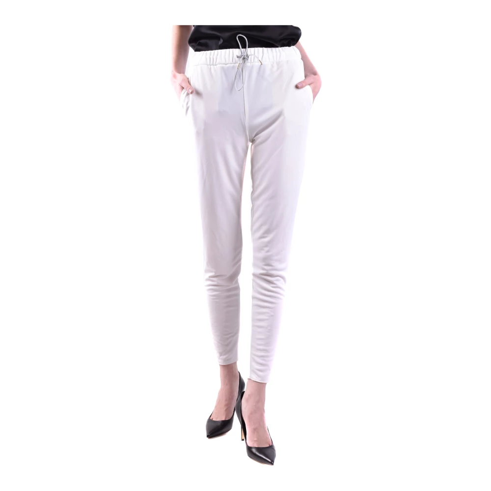 Fabiana Filippi Women's White Joggers - Sweatpants - S - Trousers