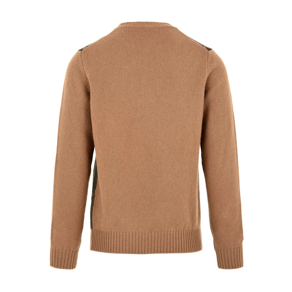 Filippo De Laurentiis Diamant Groene Sweaters Multicolor Heren