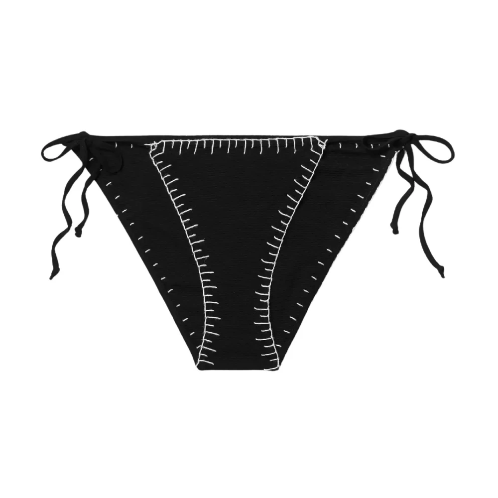 Marysia Zwarte Bikini Bodem Sole Black Dames