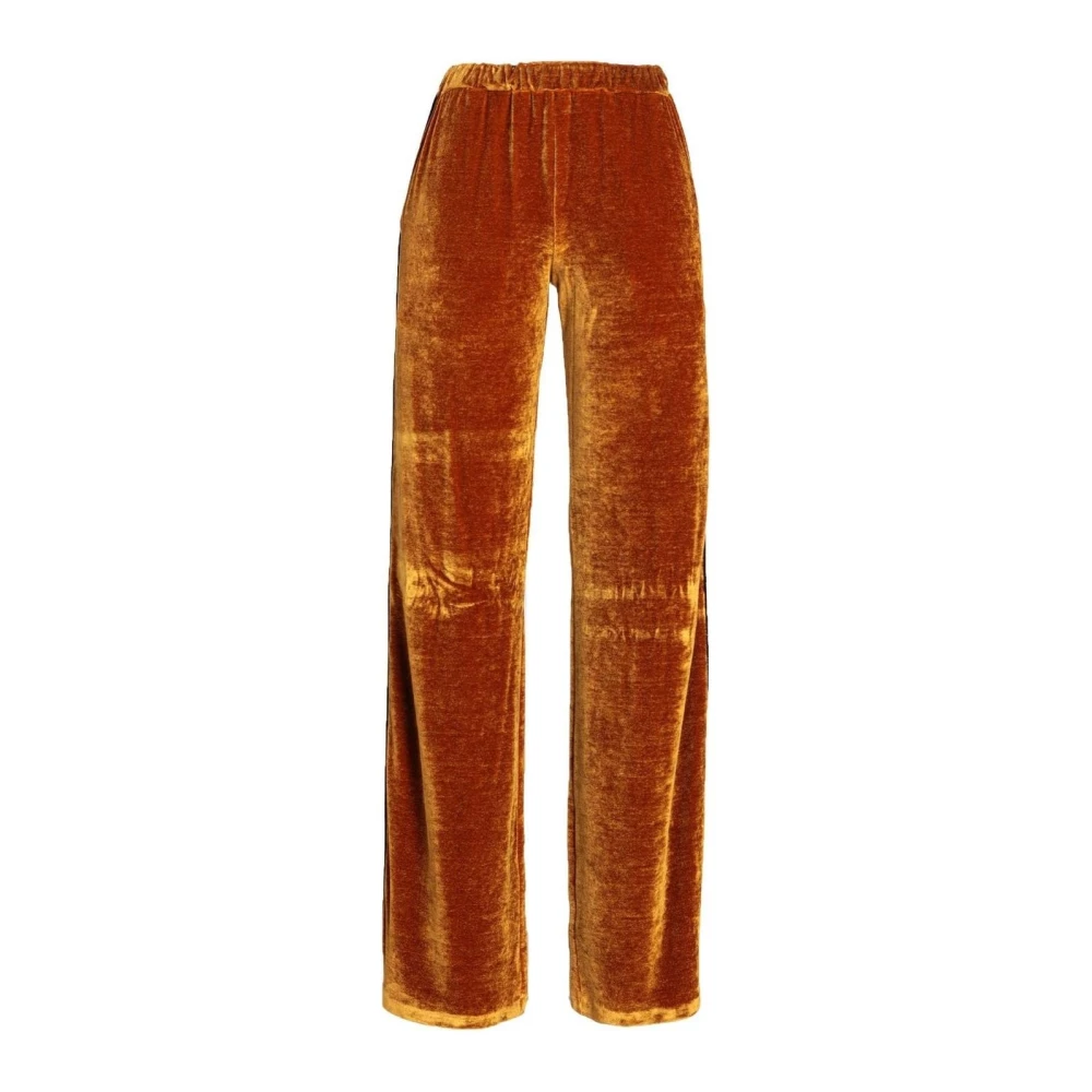 Dondup Bronzen Bootcut Broek voor Vrouwen Brown Dames