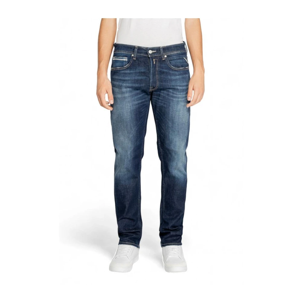 Replay Sartoriale Relaxed-fit Jeans Blue Heren