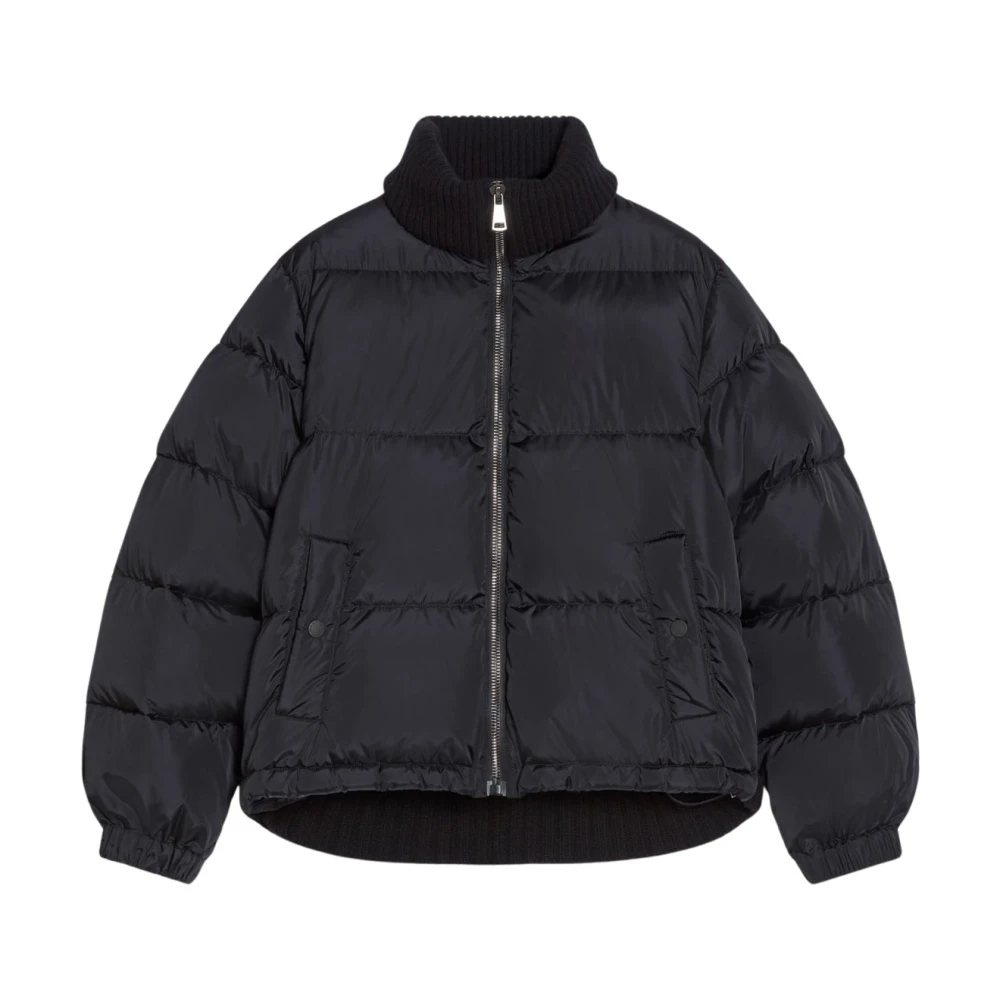 Max Mara Weekend Stijlvolle Winterjas met Dons Black Dames
