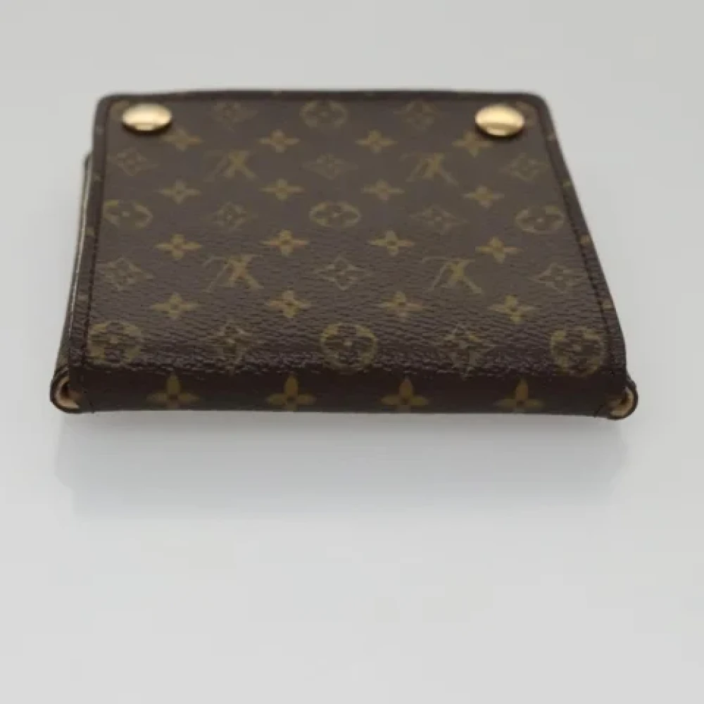 Louis Vuitton Vintage Pre-owned Canvas pouches Brown Dames