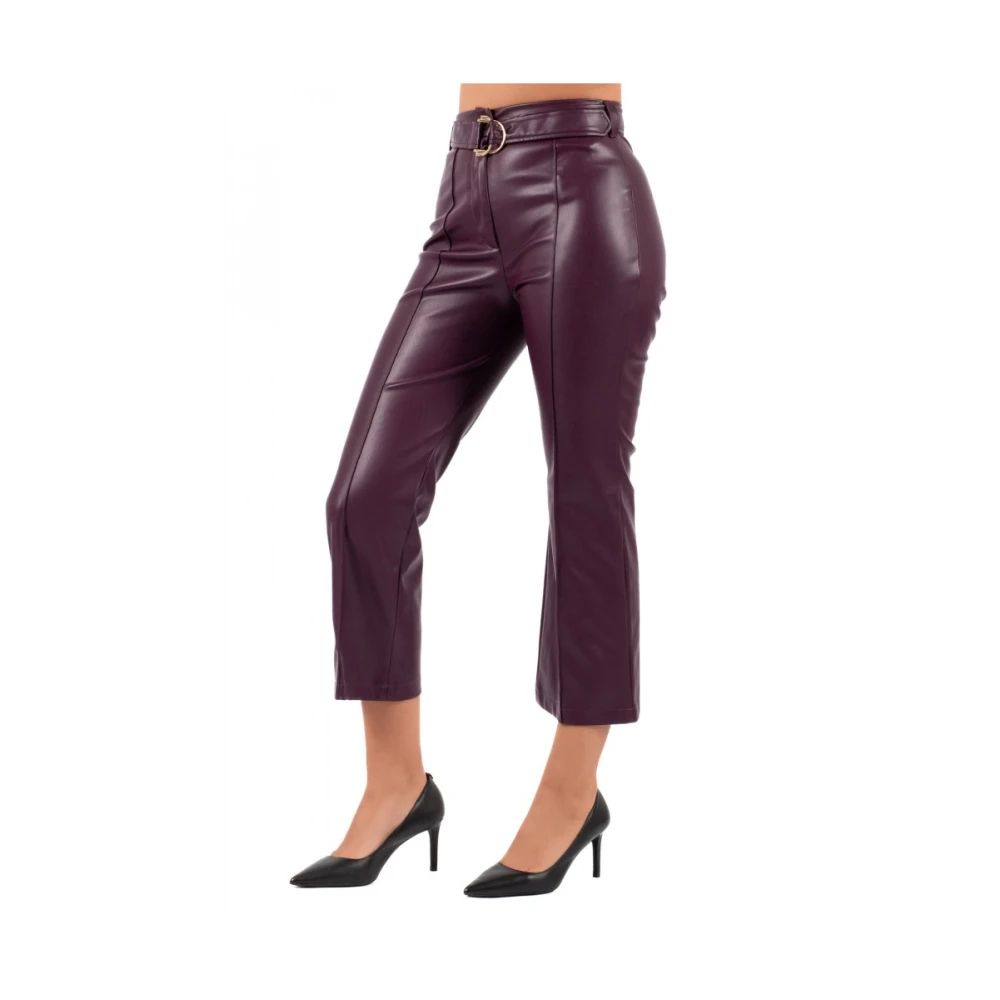Liu Jo Damesbroek Stijlvol Purple Dames