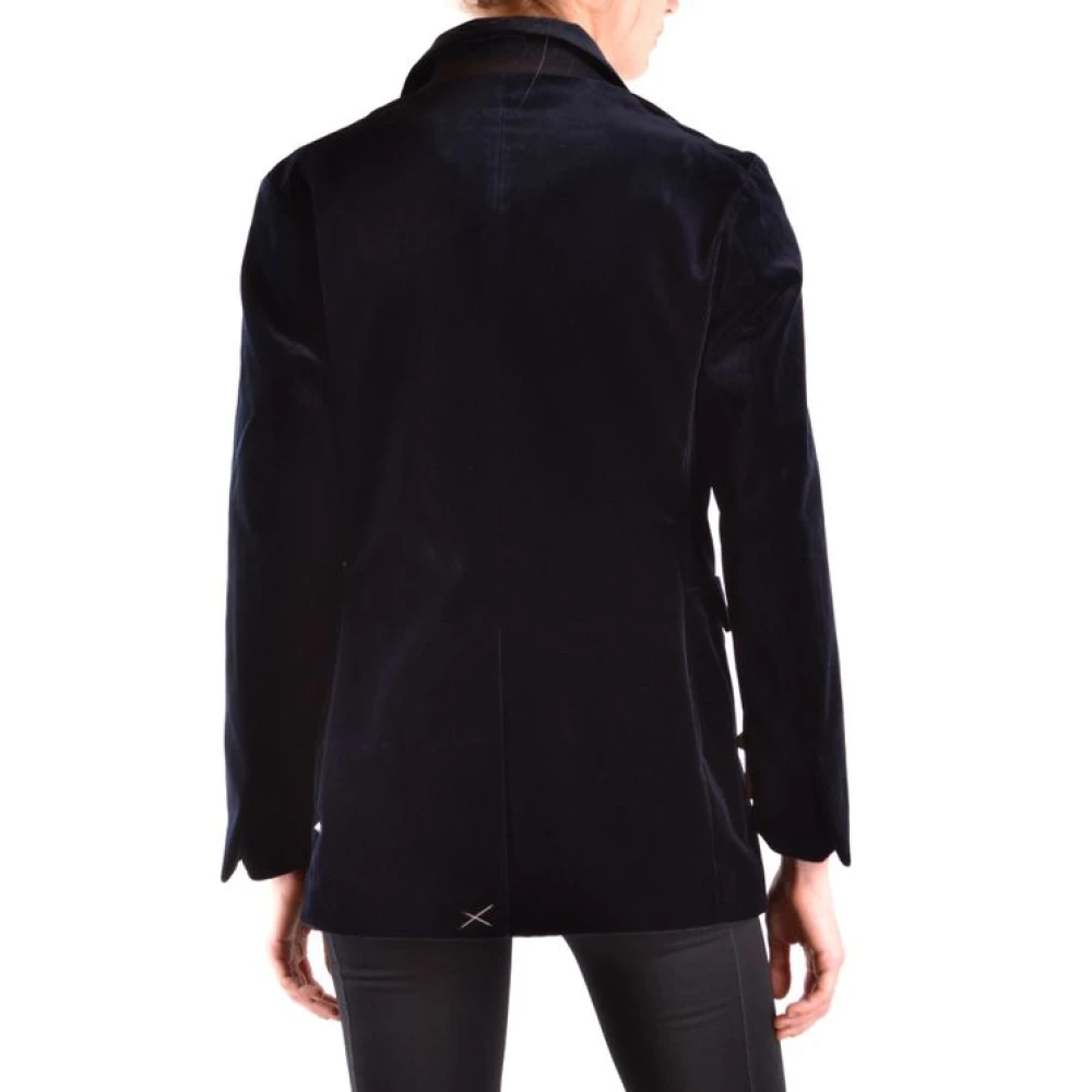 Aspesi Velvet Blazer Black Dames