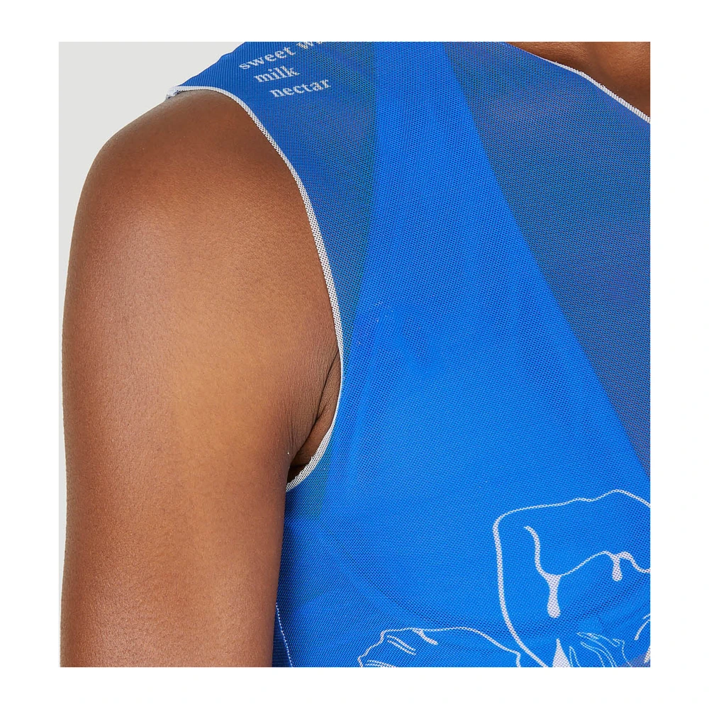 DI Petsa Tops Blue Dames