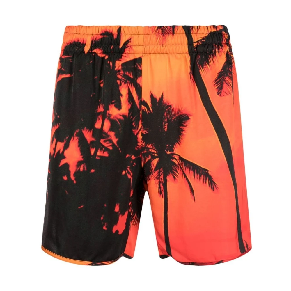 Blue Sky Inn Men's Orange Beachwear, S, Sea Clothing