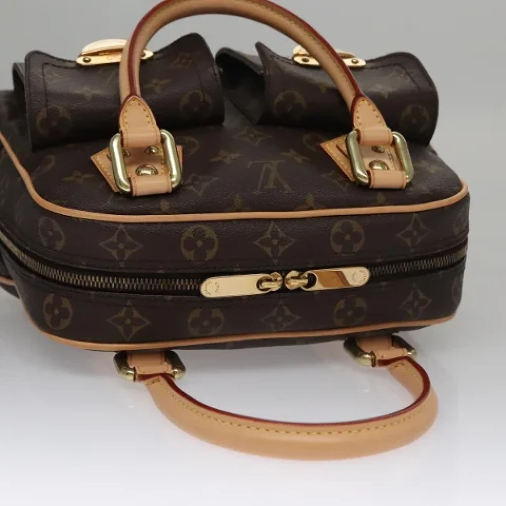 Louis Vuitton Vintage Pre-owned Canvas handbags Brown Dames