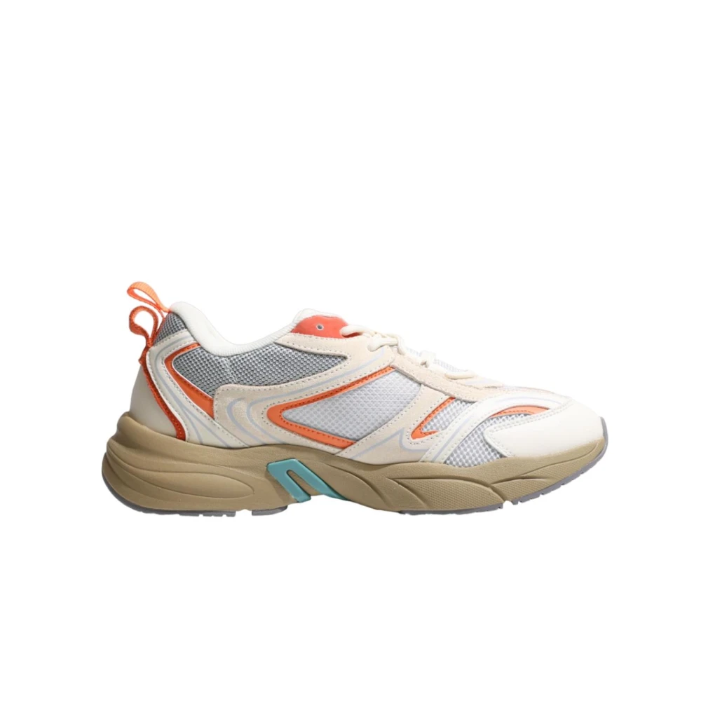 Calvin Klein, Skor, Herr, 44 EU, Läder, Retro Tennisskor med Su-Mesh Design