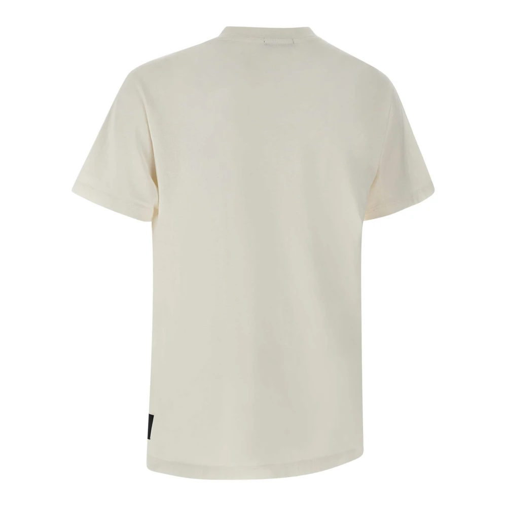 Replay Witte Katoenen T-shirt Sartoriale Lijn White Heren