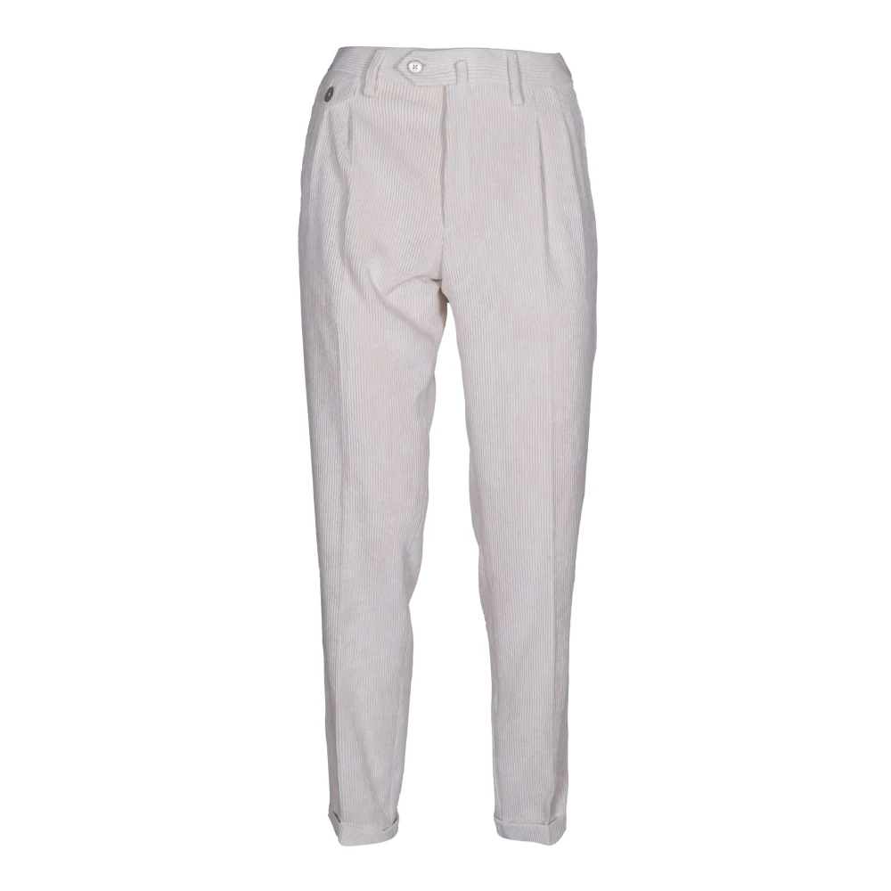 Briglia Uomo Bianco Pantaloni Slim-Fit