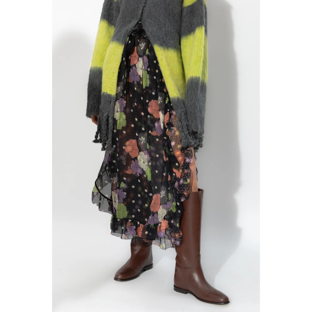 ETRO Zijden rok Black Dames