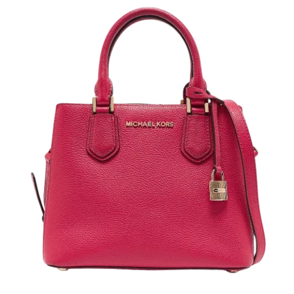 Michael Kors Pre-owned Leather handbags Pink Dames