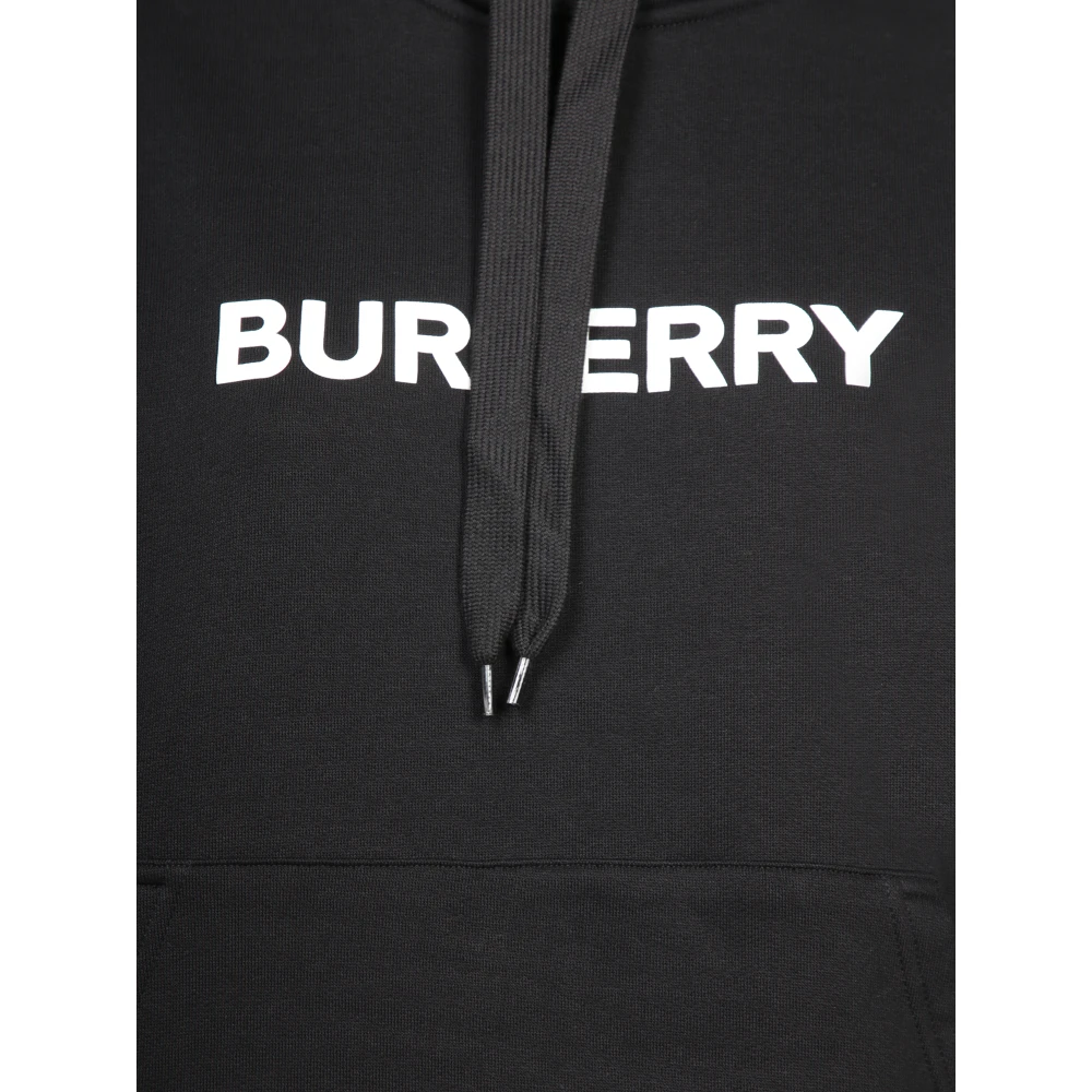Burberry Chique Zwarte Sweatshirt Dames Stijl Black Dames