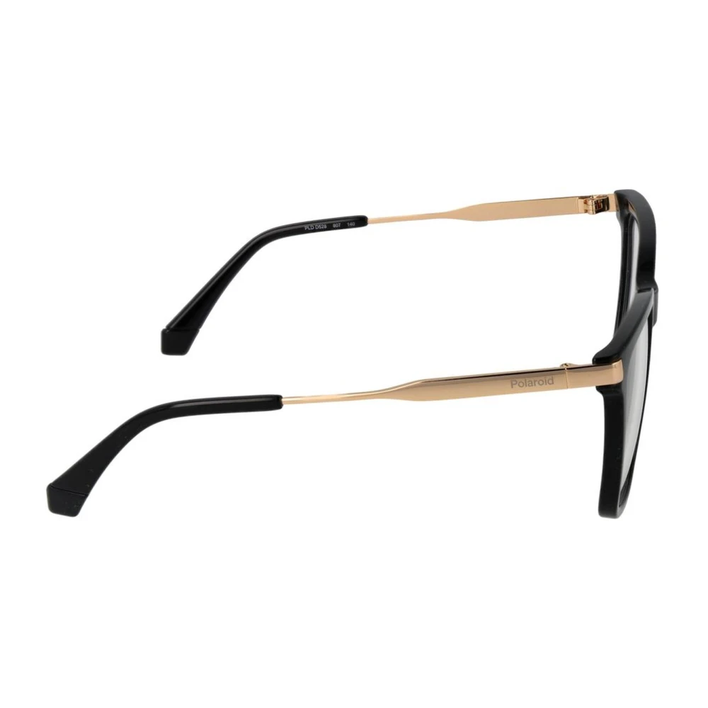 Polaroid Zwarte Vierkante Optische Montuur Eco Polyamide Black Unisex