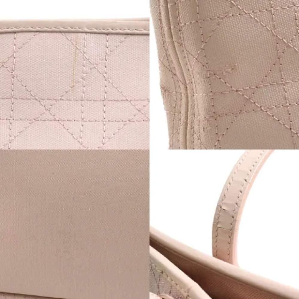 Dior Vintage Pre-owned Fabric dior-bags Pink Dames