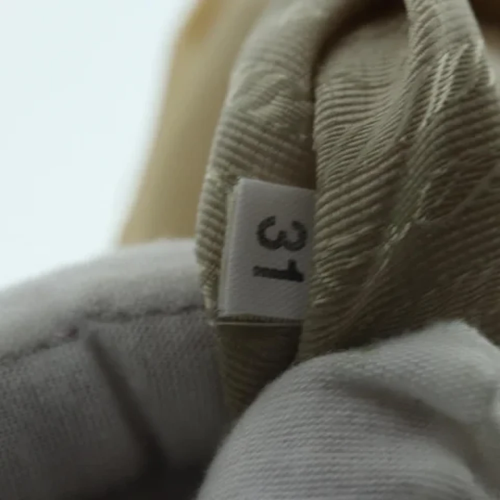 Prada Vintage Pre-owned Nylon prada-bags Beige Dames