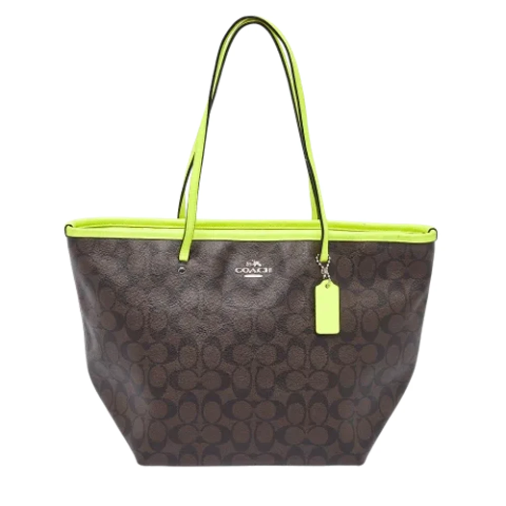 Coach Pre-owned Canvas handbags Multicolor Dames