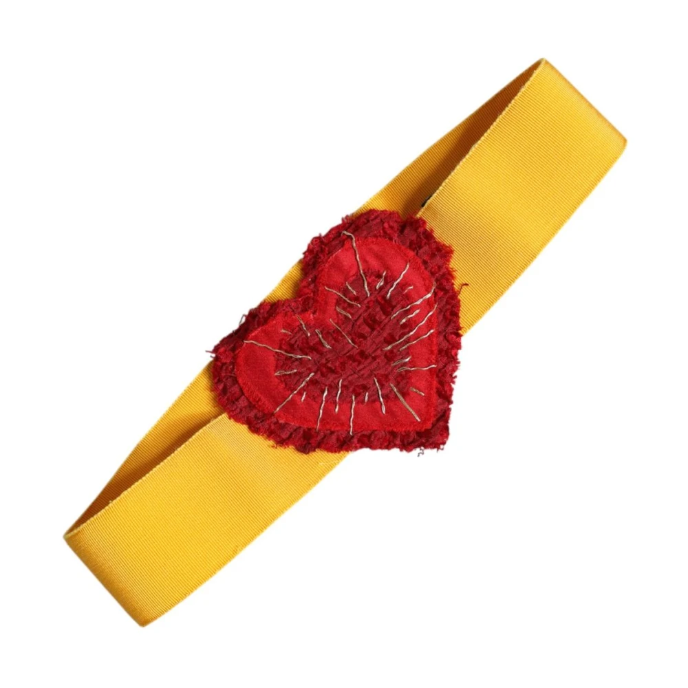 Dolce & Gabbana Waist Belt - Female - Belts - Yellow - S - Accessories - Image 3