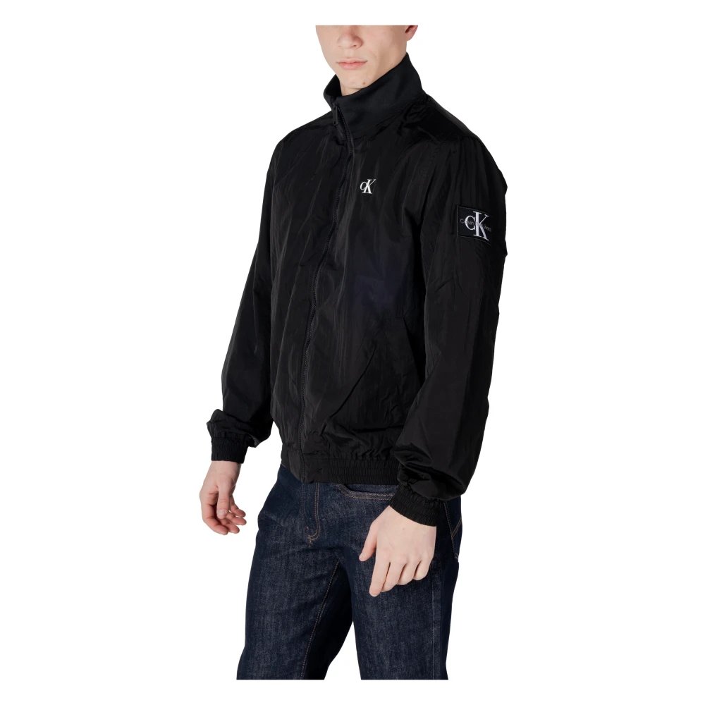 Calvin Klein Jeans Nylon Herenjassen Collectie Black Heren