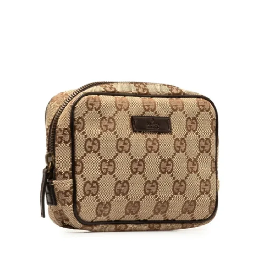 Gucci Vintage Pre-owned Leather gucci-bags Brown Dames