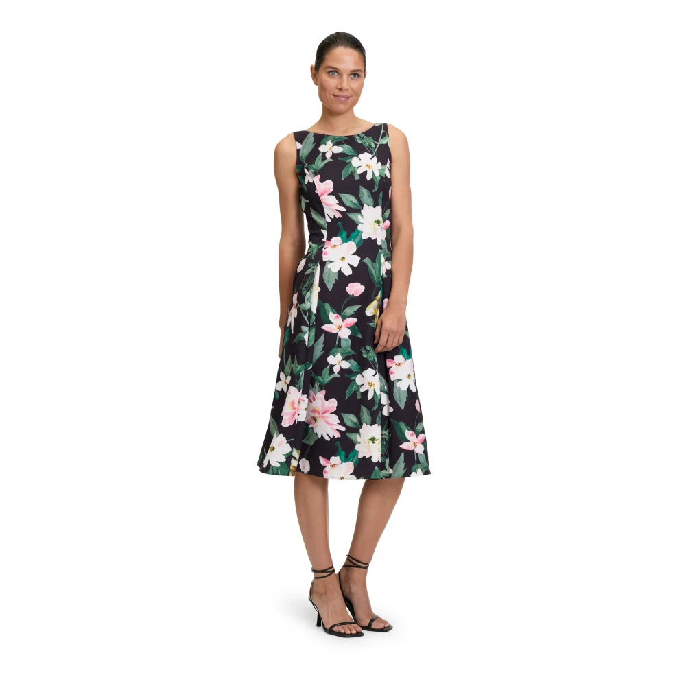 Vera Mont Bloemenprint Cocktailjurk Multicolor Dames