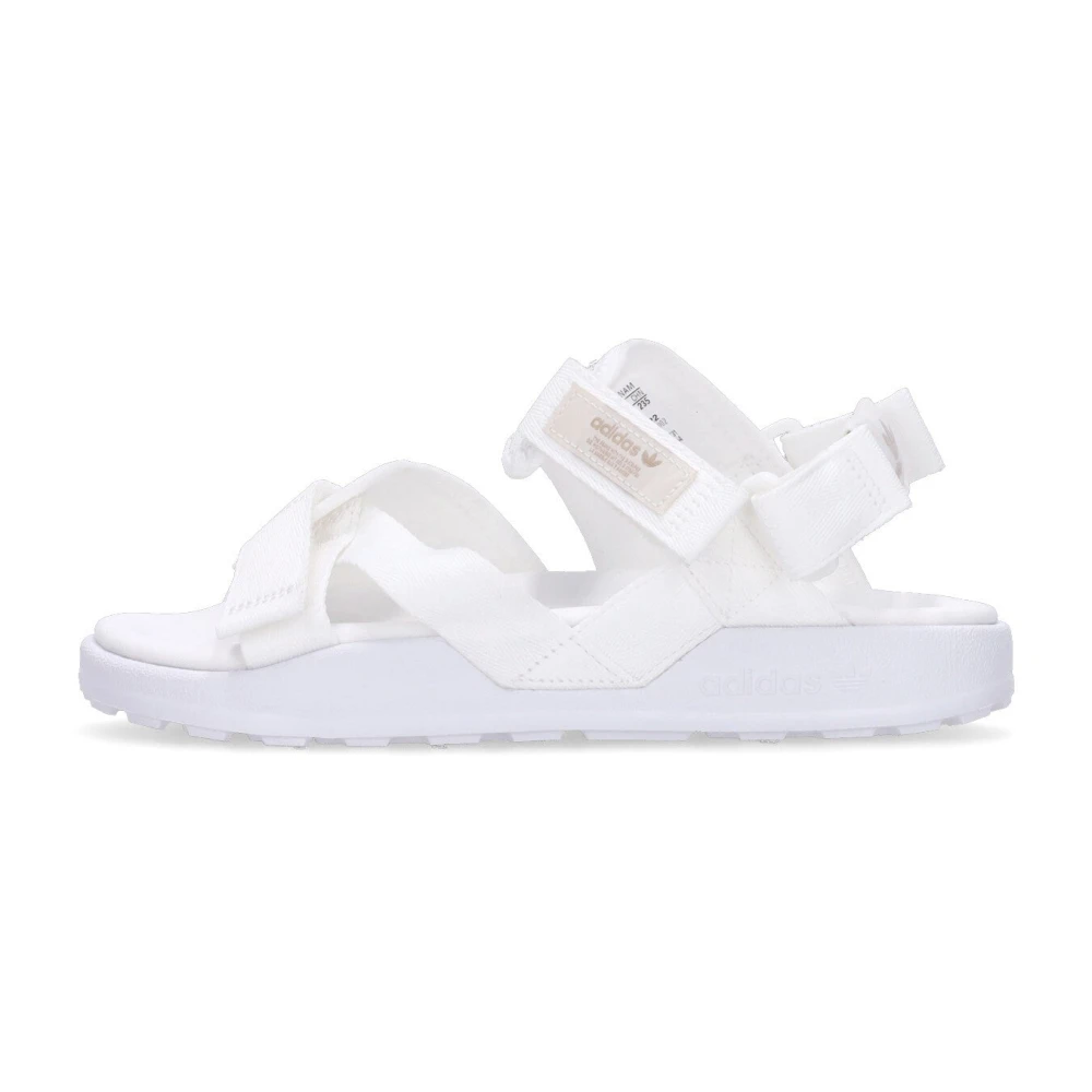 Adidas Women's White Outdoor Shoes, 6 Uk, Elastic Sports Sandal With Adjustable Straps