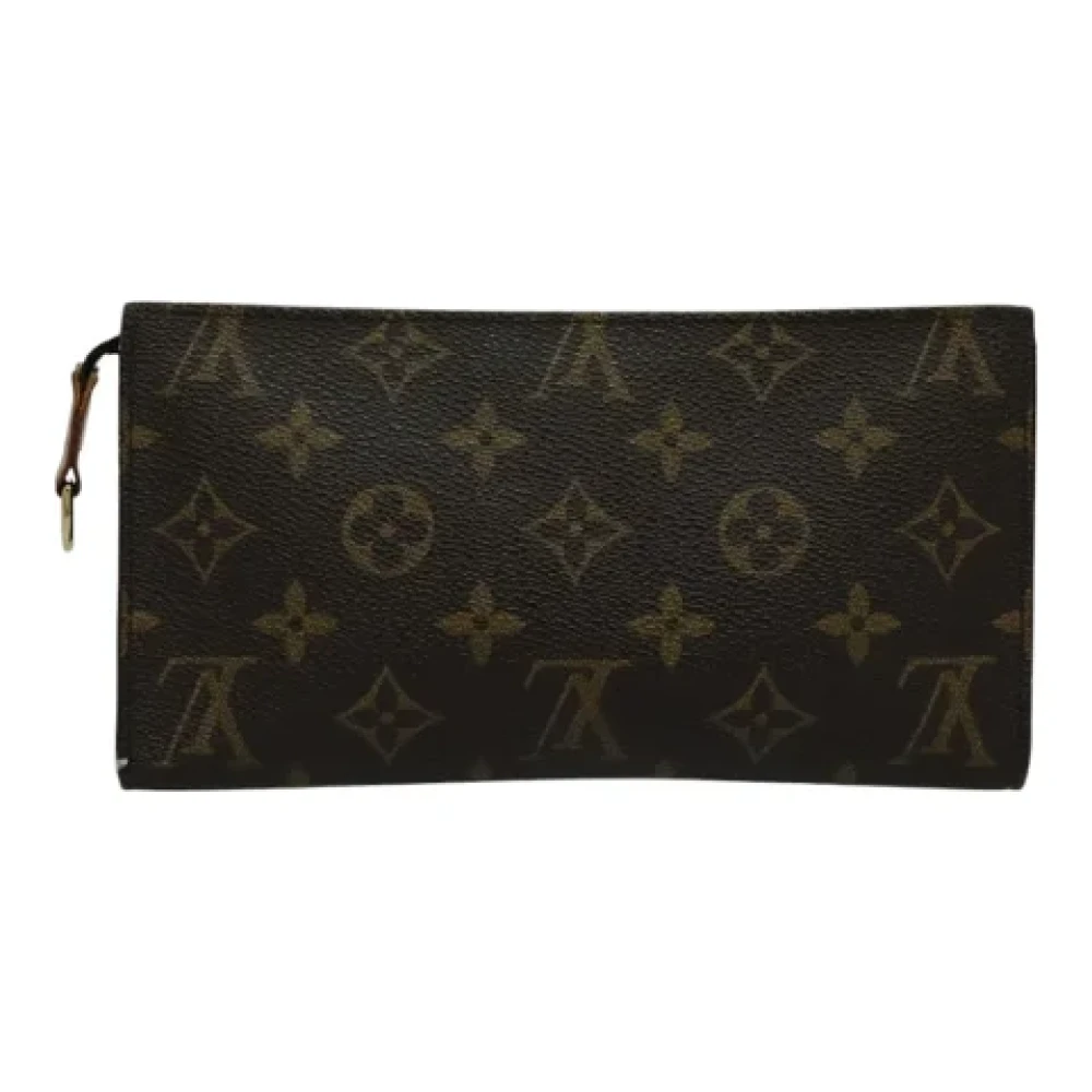 Louis Vuitton Vintage Pre-owned Canvas pouches Brown Dames