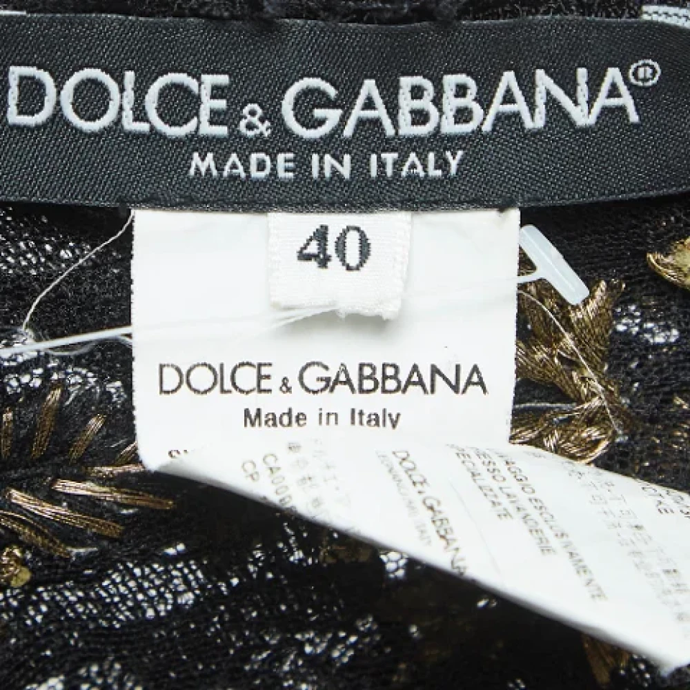 Dolce & Gabbana Pre-owned Lace dresses Multicolor Dames