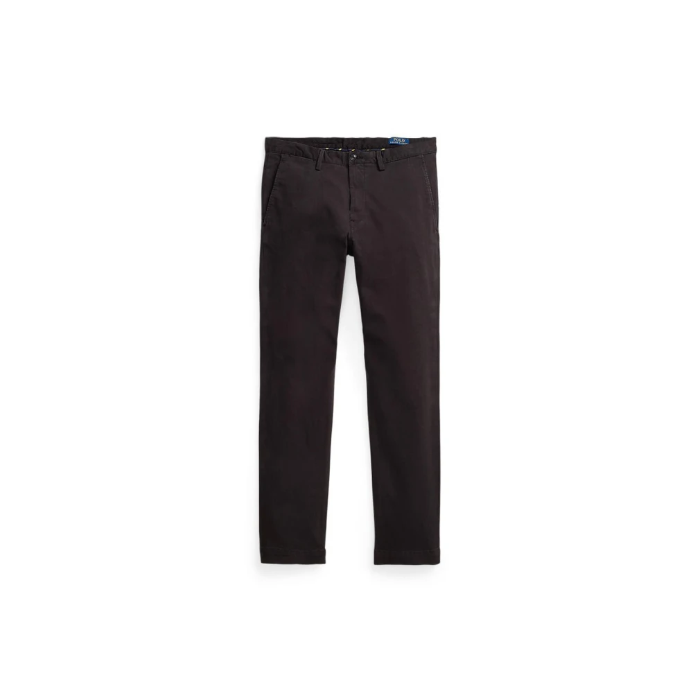 Polo Ralph Lauren Men's Black Chinos, W31 L34, Textured Chino Bedford