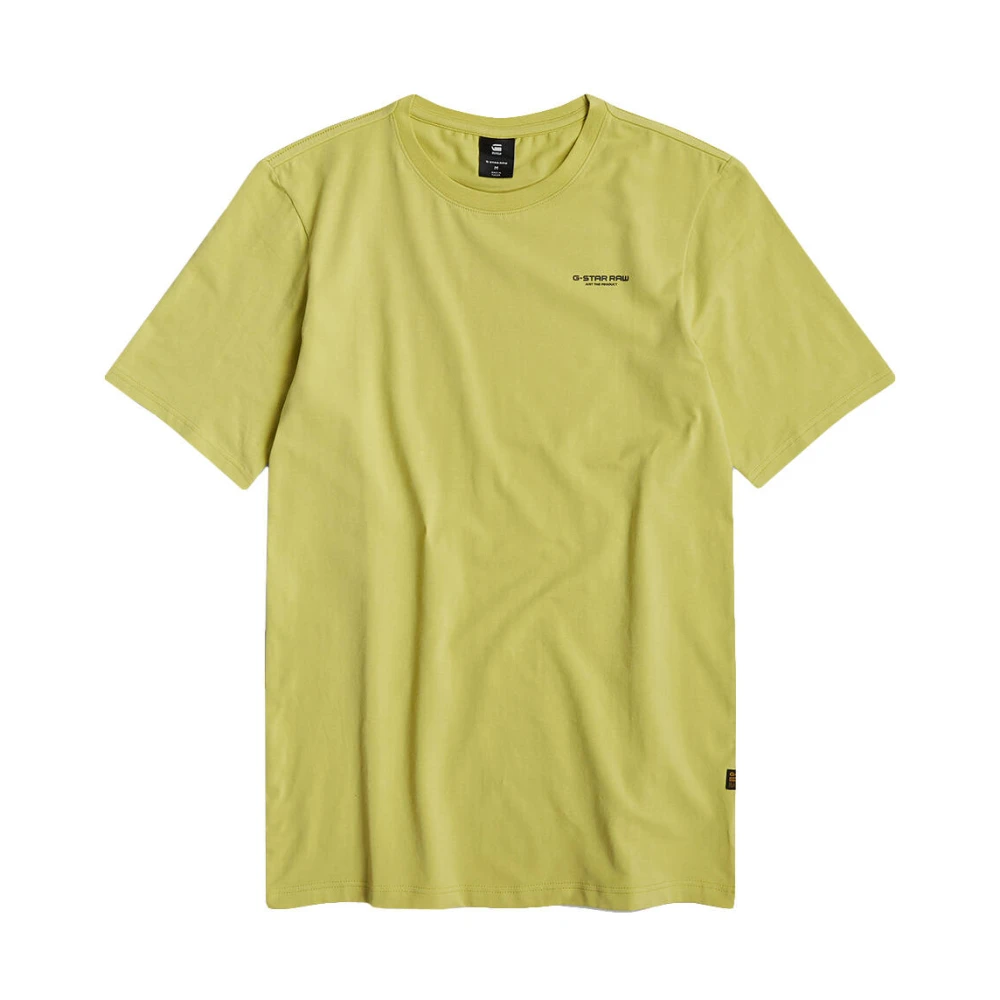 G-Star Slim Fit T-shirt met korte mouwen Yellow Heren