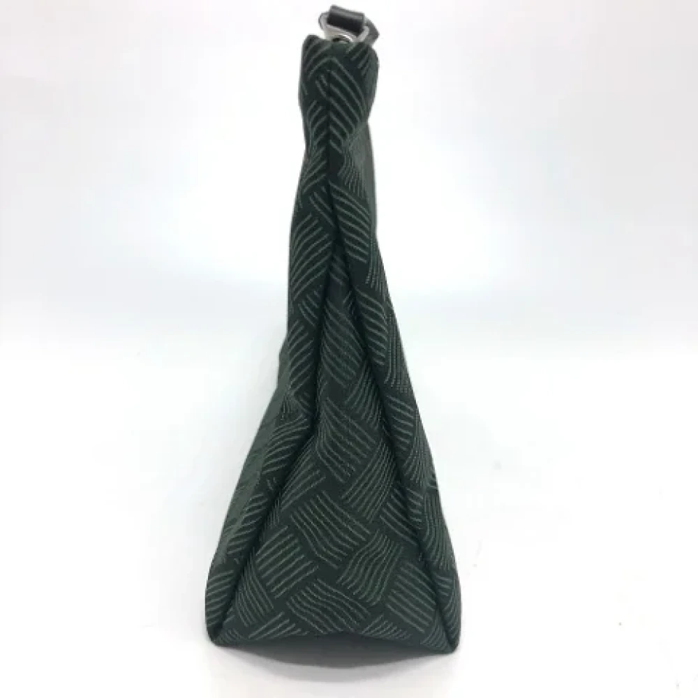 Bottega Veneta Vintage Pre-owned Fabric clutches Green Dames
