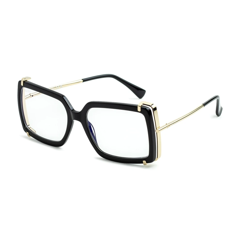 Max Mara Black Glasses, Female, 55 Mm, Optical Frame