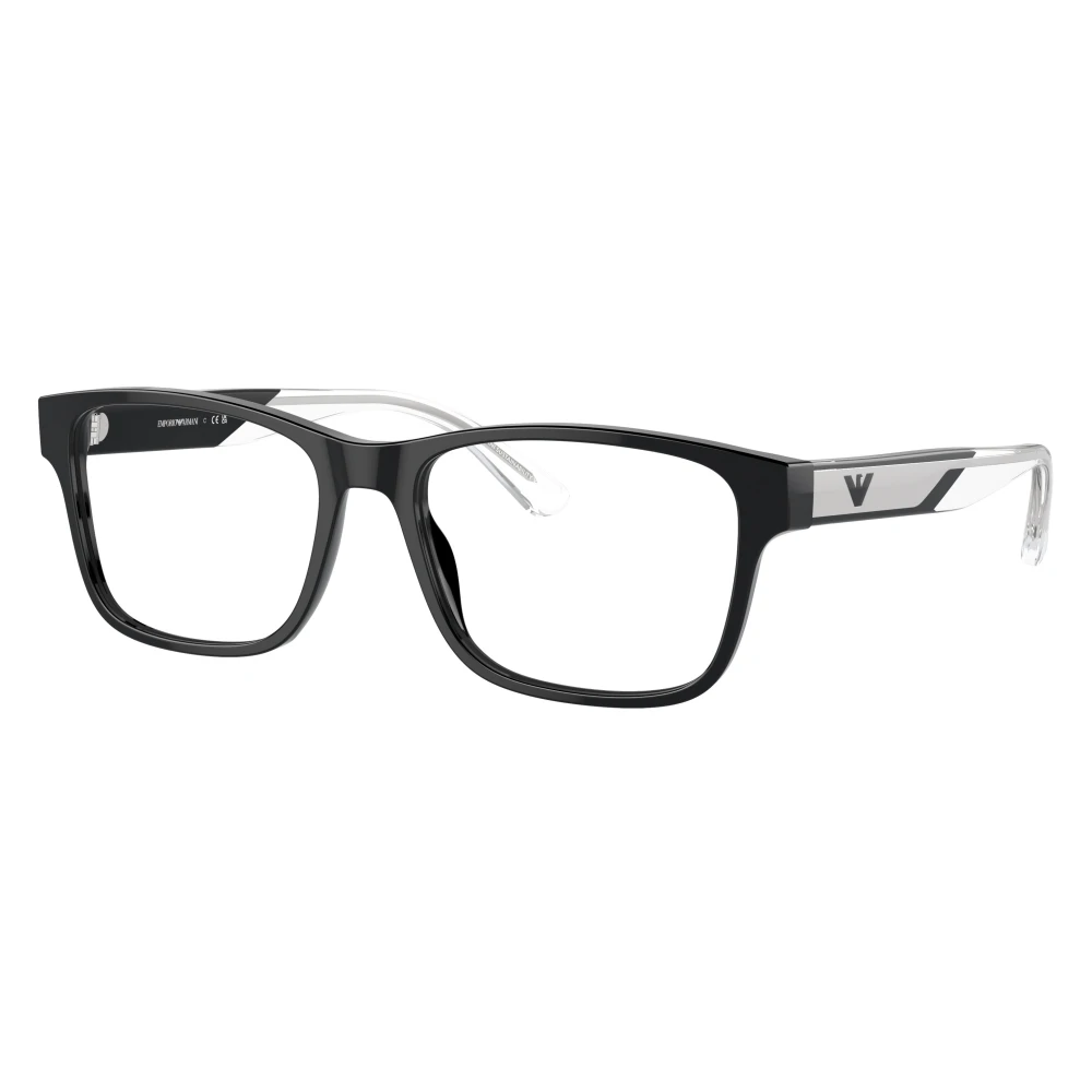Emporio Armani Unisex Black Glasses, 55 Mm, 0Ea3239