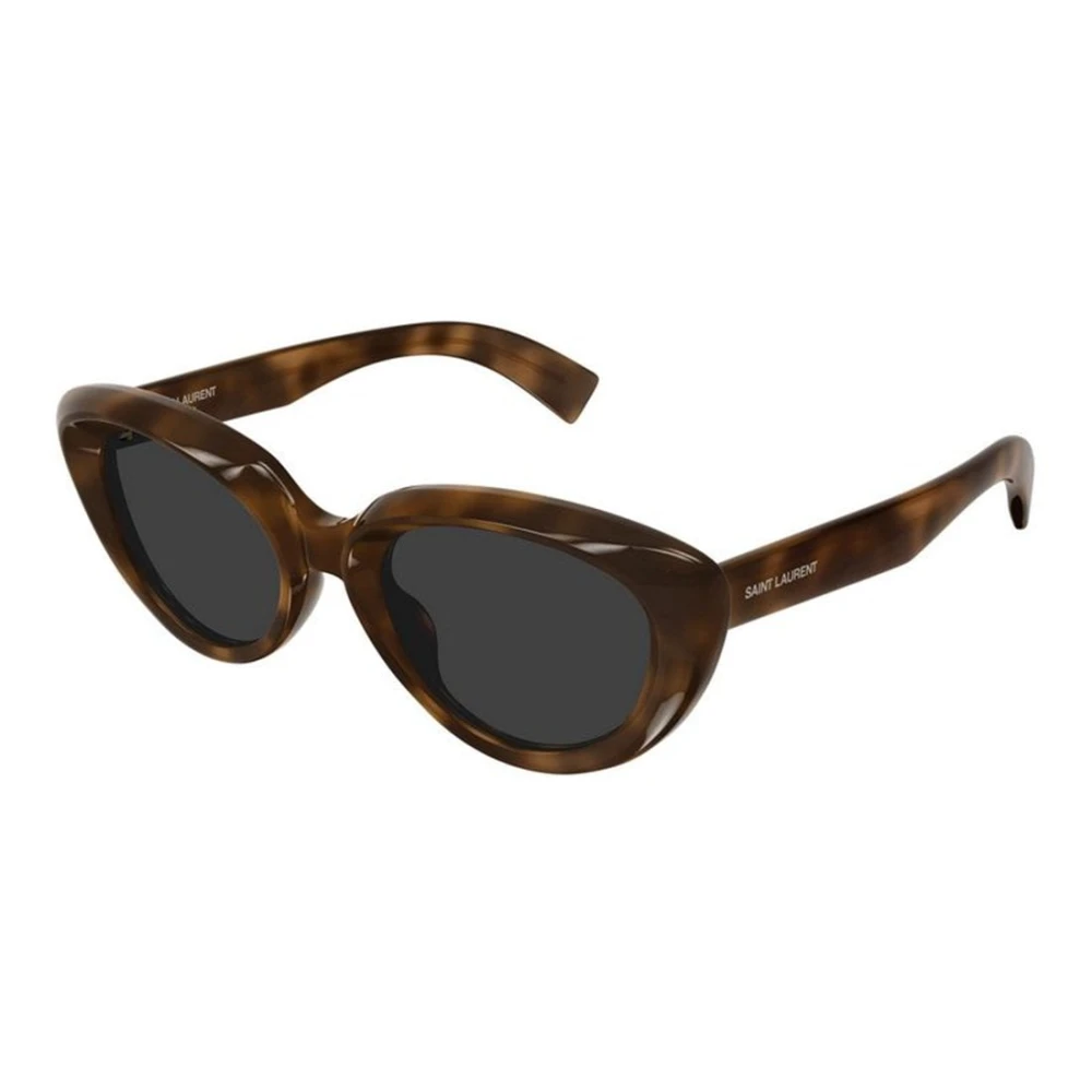 Saint Laurent Women's Brown Cat-Eye Sunglasses