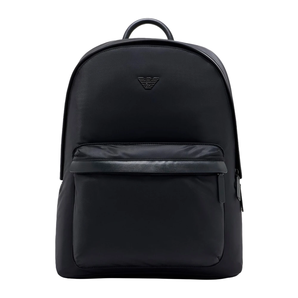 Emporio Armani Herren Schwarz Rucksäcke