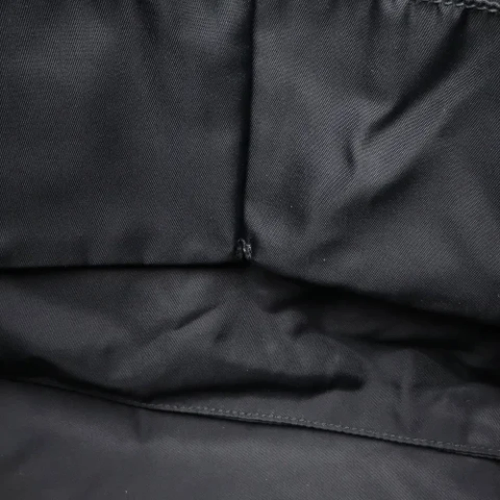 Gucci Vintage Pre-owned Leather backpacks Black Dames