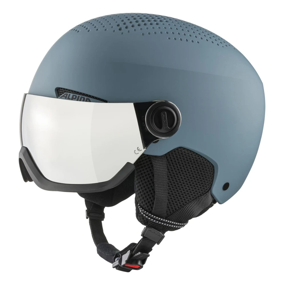Alpina Blauwe Arber Visor Q Lite Blue Unisex