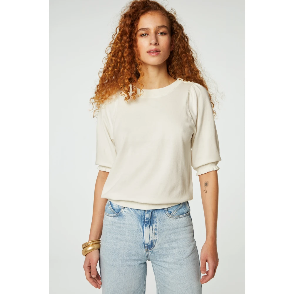 Fabienne Chapot Milly SS Pullover White Dames