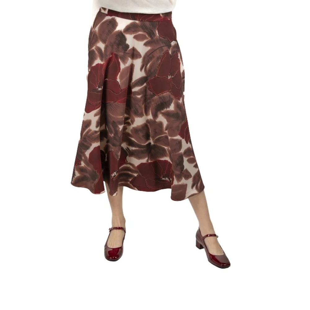 Maliparmi Camouflage Rok Aw24 Collectie Multicolor Dames