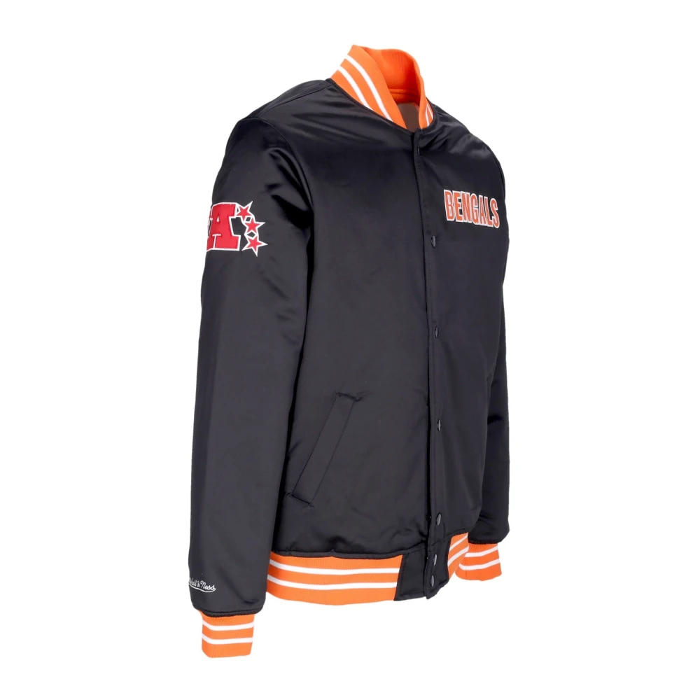 Mitchell & Ness NFL Bomberjack Cincinnati Bengals Viering Black Heren