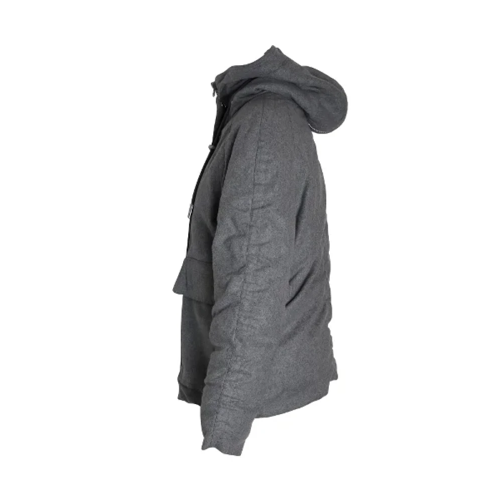 Acne Studios Pre-owned Wool outerwear Gray Dames