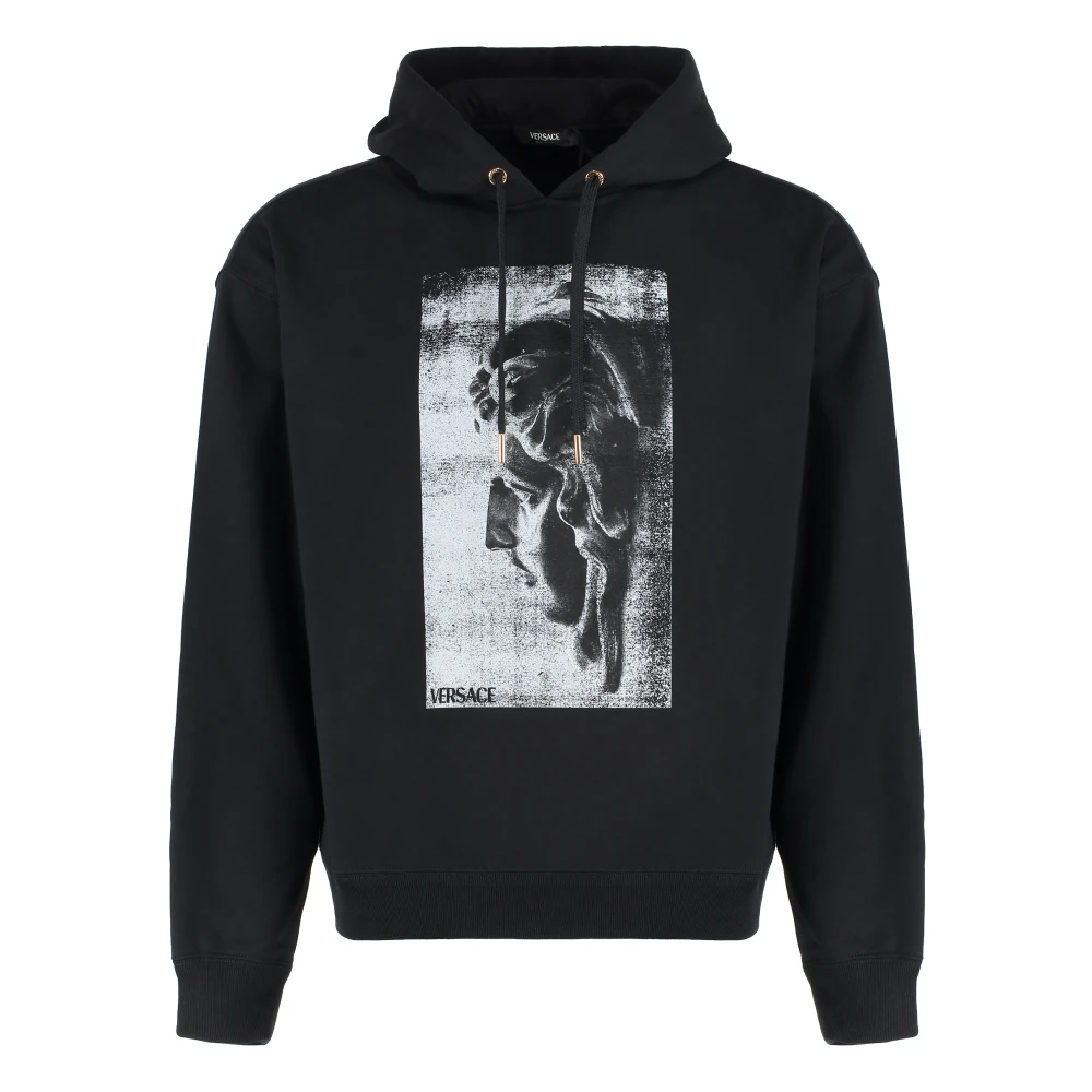 Versace Uomo Nero Felpe, Xl, New,