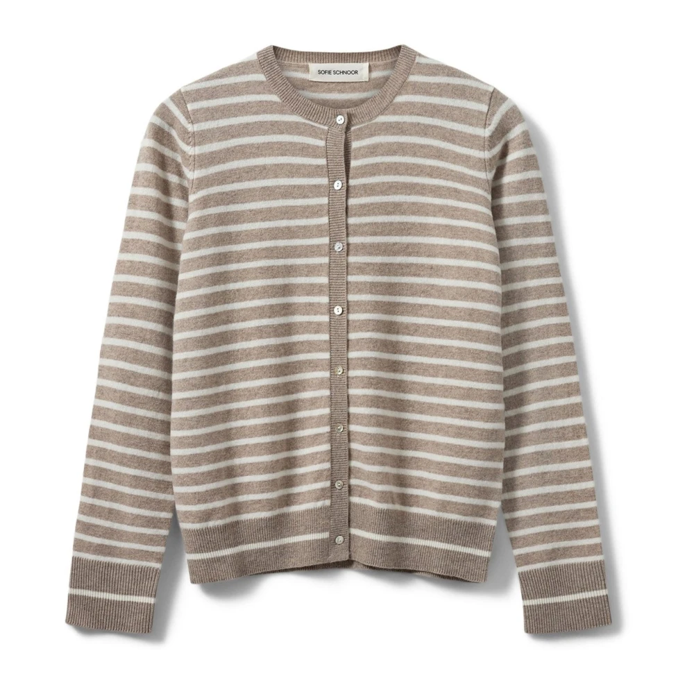 Sofie Schnoor Brown Cardigans, Female, L, Cardigans