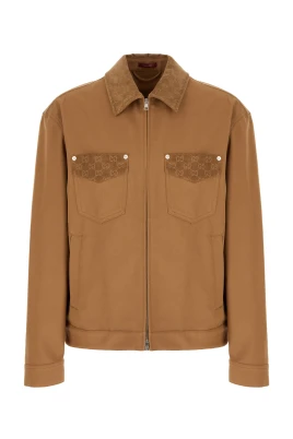 Pocket-Details Cotton Jacket