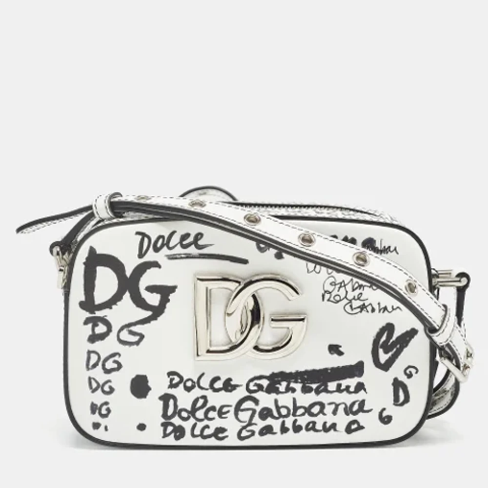 Dolce & Gabbana Pre-owned Leather crossbody-bags White Dames