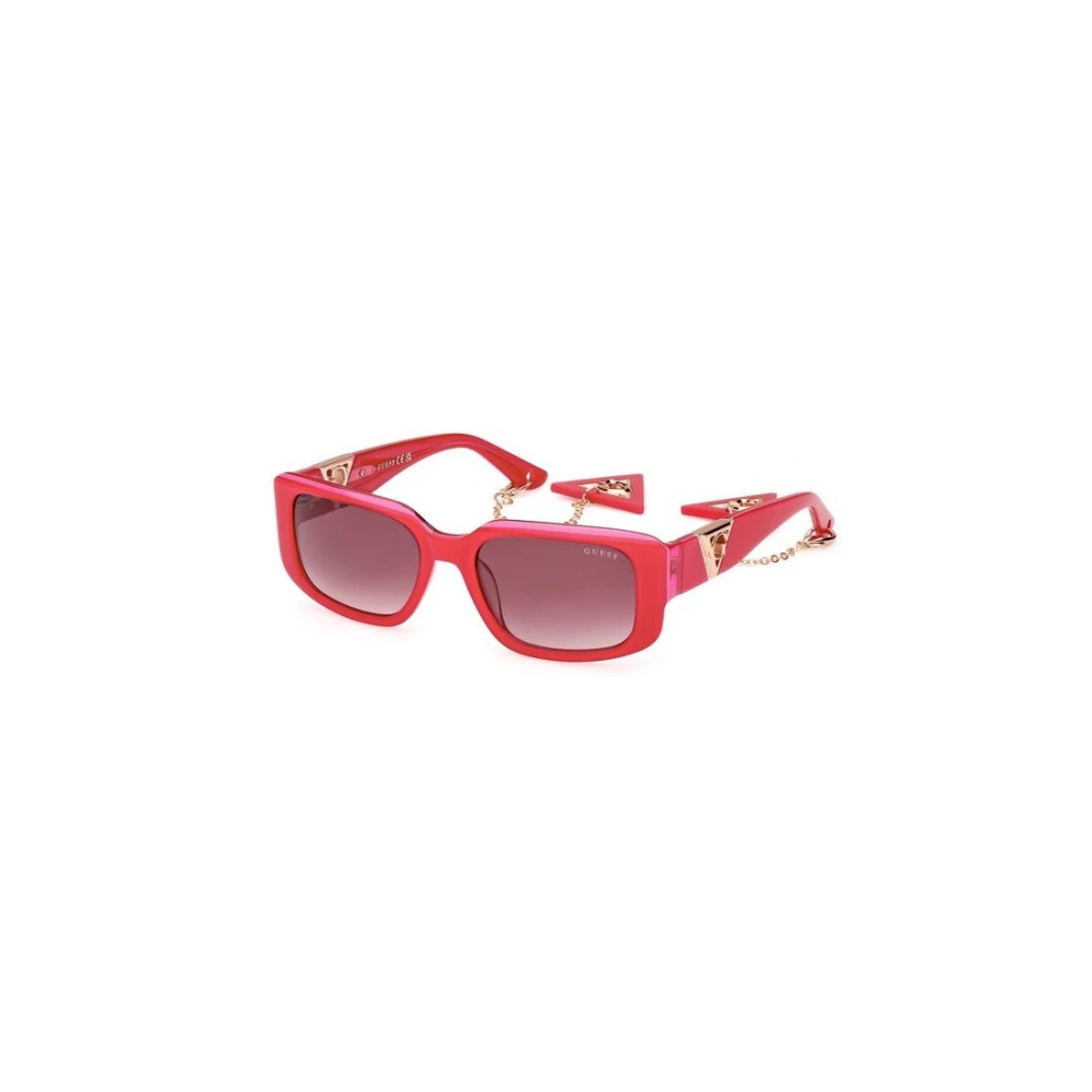 Guess Women's Pink Sunglasses, 53 Mm, Authentic Stylish Glasses With Premium Quality