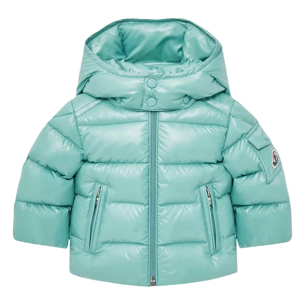 Moncler Boys Green Winter Jackets, 12 M, Down Padded Maya Jacket